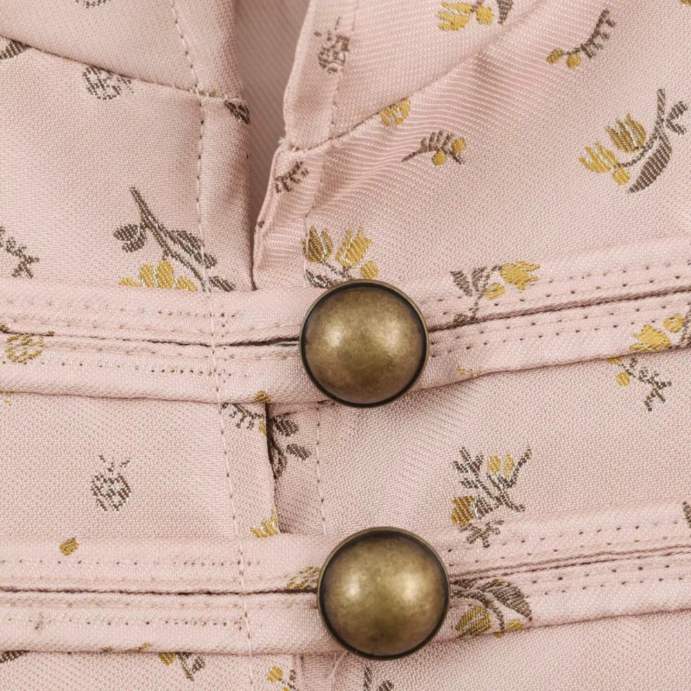 ZARA Feng Feng Casual Chic Floral Print Short Jacket